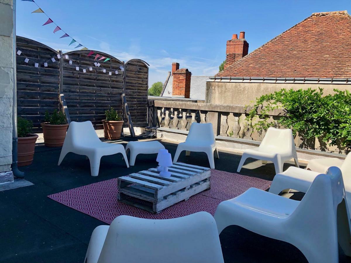 La Terrasse Des Bords Du Cher Saint-Aignan  Eksteriør billede